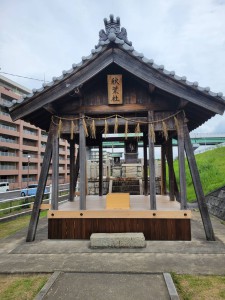 神社施工後１